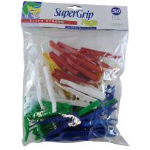 Clothes Pegs 50pc Plastic Soft Grip Clothes Pegs 50pc Plastic Soft Grip